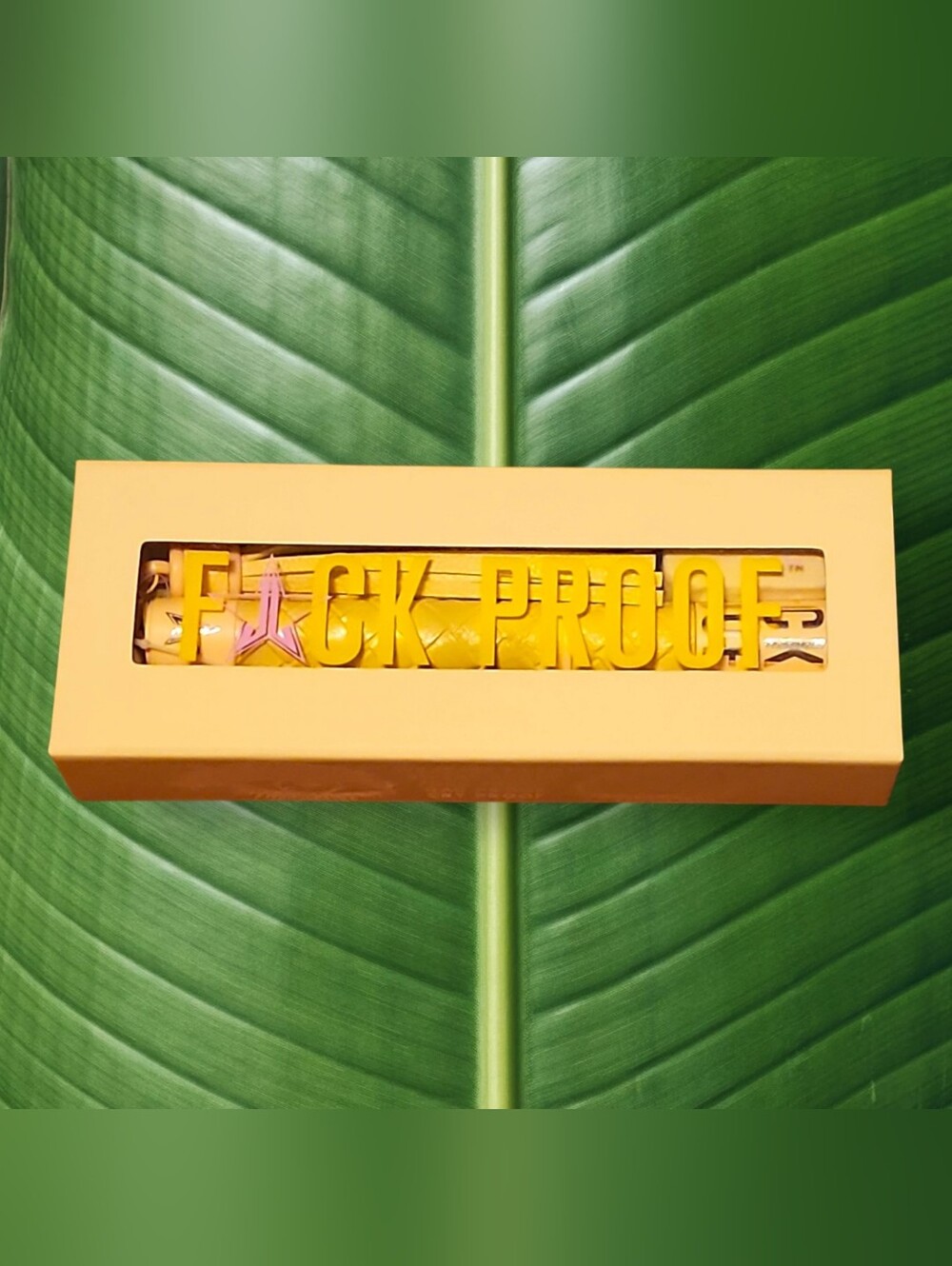 Jeffree Star Cosmedics F☆CK PROOF Mascara In The "Banana Fetish" Shade
